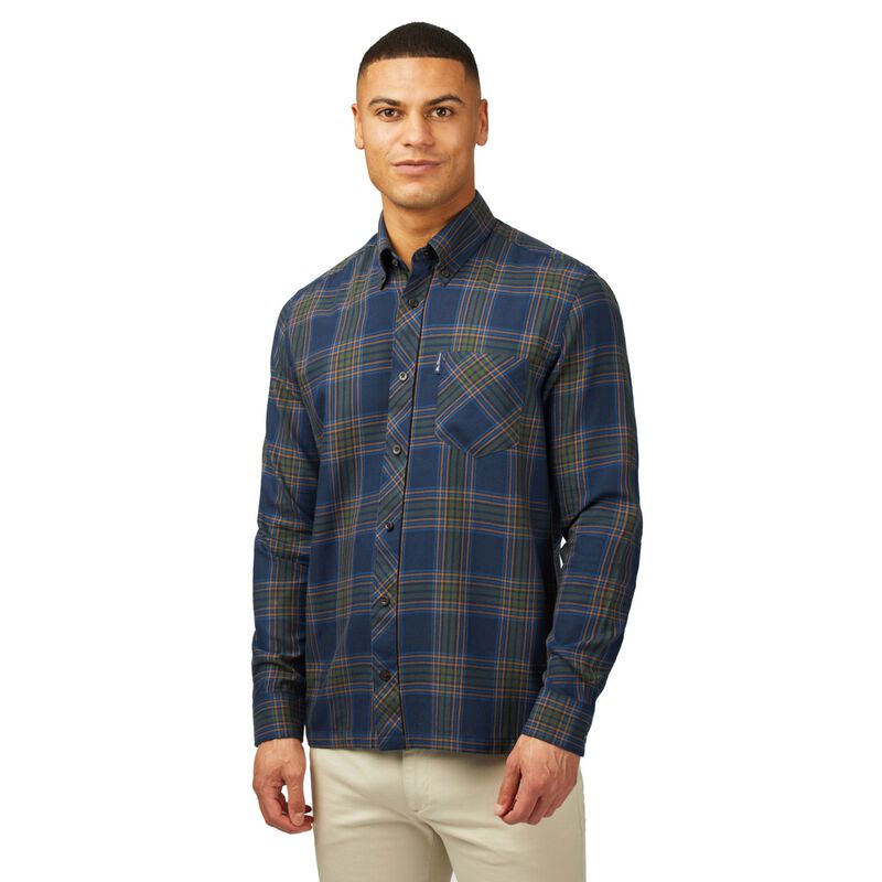 Ben Sherman Grid Check Shirt image number 0